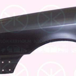 Wing, Right Front, without hole for direction indicator, Zinc-coated, 893 821 106 (AUDI)