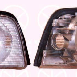 Direction Indicator, without bulb holder, white, Left, 8A0 953 049A (AUDI)