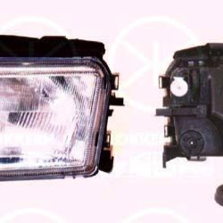 Headlight, Valeo-type, H4, without motor for headlamp levelling, Left, Illuminance [lx]: 20, 8D0 941 003A (AUDI), 8D0 941 029 (AUDI)