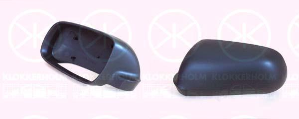 Housing, exterior mirror, w/primer, Left, 4A0 857 507 3FZ (AUDI), 4A0 857 507A 3FZ (AUDI)