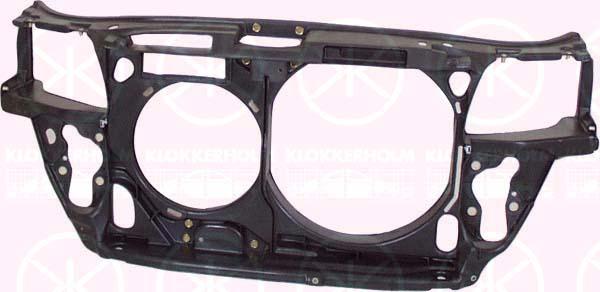 Radiator Support, Plastic, Full Body Section, Double Fan, 8D0 805 594AD (AUDI), 8D0 805 594AE (AUDI), 8D0 805 594AM (AUDI), 8D0 805 594AR (AUDI), 8D0 805 594C (AUDI)