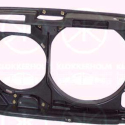 Radiator Support, Plastic, Full Body Section, Double Fan, 8D0 805 594AD (AUDI), 8D0 805 594AE (AUDI), 8D0 805 594AM (AUDI), 8D0 805 594AR (AUDI), 8D0 805 594C (AUDI)