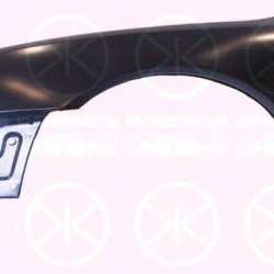 Wing, Left Front, with hole for direction indicator, Zinc-coated, 8D0 821 105J (AUDI), 8D0 821 105K (VW), 8D0 821 105K (AUDI)