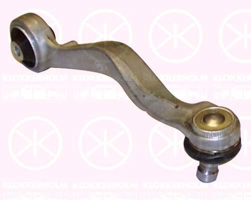 Control/Trailing Arm, wheel suspension, Front Axle Left, Aluminium, Rear Section, Upper section, Control Arm, Cone Size [mm]: 16, 4D0 407 509K (AUDI), 8E0 407 509A (AUDI)