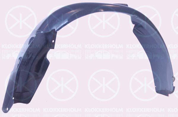 Liner, wheelhouse, Plastic, Left Front, 8D0 821 171B (AUDI), 8D0821171 (AUDI), 8D0821171A (AUDI)