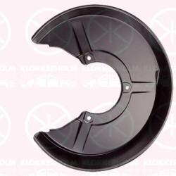 Splash Guard, brake disc, Rear Axle Right, 4WD, for brake disc diameter [mm]: 245, 8D0 615 612A (AUDI), 8D0615612A (VW), 8D0615612A (SKODA), 8D0615612A (SEAT), 8D0615612A (AUDI)