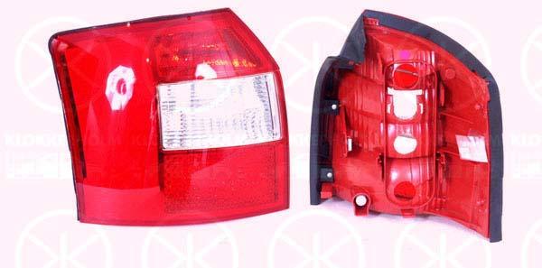 Tail Light Assembly, without bulb holder, Left, 8E9 945 095 (AUDI), 8E9 945 095A (AUDI)