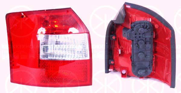 Tail Light Assembly, with bulb holder, Left, 8E9 945 095 (AUDI)