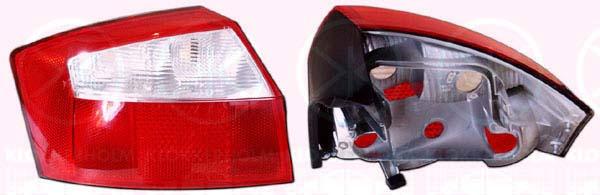 Tail Light Assembly, without bulb holder, Left, 8E0945095 (AUDI), 8E5 945 217 (AUDI)