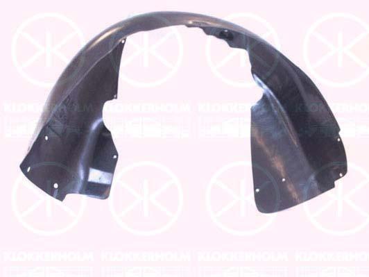 Liner, wheelhouse, Plastic, Left Front, 8E0 821 171B (AUDI), 8E0 821 171C (AUDI)