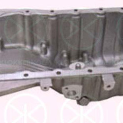 Oil Sump, Aluminium, with bore for oil-level sensor, 06B 103 601CD (AUDI), 06B103601AE (AUDI)