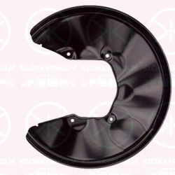 Splash Guard, brake disc, Rear Axle Left, for brake disc diameter [mm]: 300, 8E0615611N (VW), 8E0615611N (AUDI)