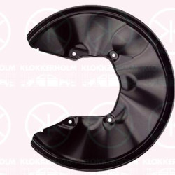 Splash Guard, brake disc, Rear Axle Right, for brake disc diameter [mm]: 300, 8E0615612N (VW), 8E0615612N (AUDI)