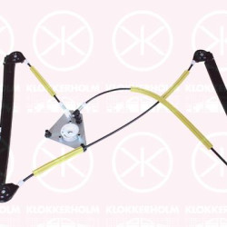 Window Regulator, 3-drs, OE-type, without electric motor, Electric, Left, 8P3 837 461A (AUDI), 8P3 837 461B (AUDI), 8P3 837 461C (AUDI), 8P3837461 (AUDI)