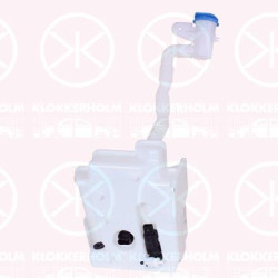 Washer Fluid Reservoir, window cleaning, with sensor for washer fluid level, with pump, 1K0 955 453 S (VAG)