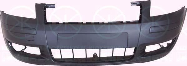 Bumper, w/primer, Front, 8P3 807 105 GRU (AUDI)