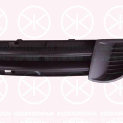 Ventilation Grilles, bumper, Left Front, without hole(s) for fog lights, 8P4 807 681A (AUDI)