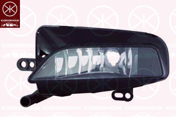 Front Fog Light, Left Front, H8, without bulb holder, S-LINE, 8V0 941 699D (AUDI)