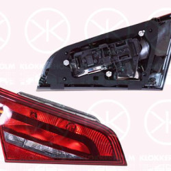 Tail Light Assembly, 5-drs, Left, Inner Section, with bulb holder, AL, 8V4 945 093 (AUDI), 8V4945093 (AUDI)