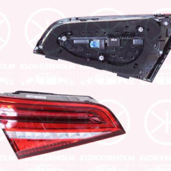 Tail Light Assembly, 5-drs, Left, Inner Section, LED, Light Function: without dynamic indicator light, with bulb holder, Hella, 8V4 945 075 C (AUDI), 8V4945075C (AUDI)