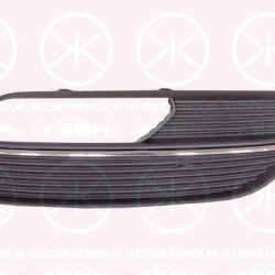 Ventilation Grilles, bumper, Right Front, with hole(s) for fog lights, 8V3 807 682A 9B9 (AUDI)