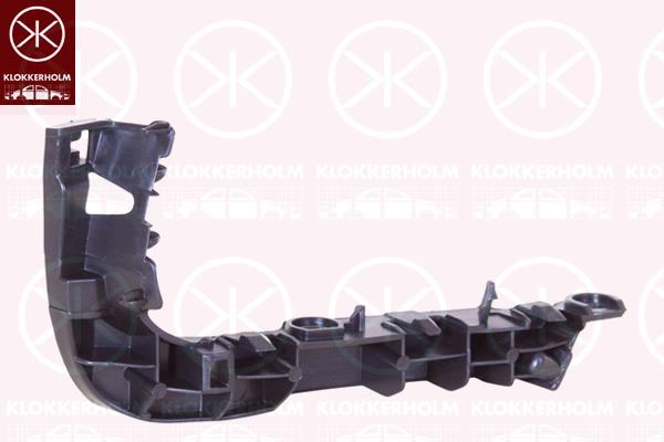 Mounting Bracket, bumper, Right Front, 8V3807184A (AUDI)