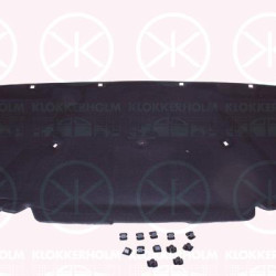 Engine Compartment Noise Insulation, Centre Section, Fitting Position: Bonnet, 8E0 863 825 AJ (AUDI)