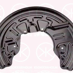 Splash Guard, brake disc, Front Axle Left, for brake disc diameter [mm]: 345, ATE, TEVES, Aluminium, 8E0 615 311C (VW), 8E0615311C (VW), 8E0615311C (SKODA), 8E0615311C (SEAT)