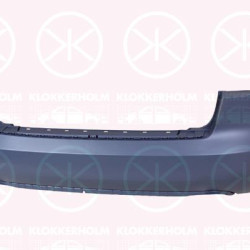 Bumper, w/primer, Rear, 8E5 807 303 GRU (AUDI)