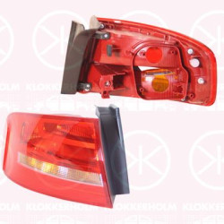 Tail Light Assembly, without bulb holder, Left, Outer section, 8K5 945 095AA (AUDI)