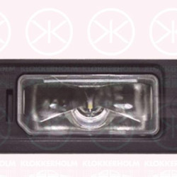 Licence Plate Light, LED, with bulb holder, 5NA943021 (VW), 5NA943021 (SKODA), 5NA943021 (AUDI), 5NA943021A (VW)