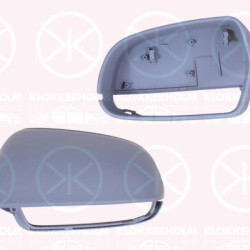 Housing, exterior mirror, w/primer, Right, 8F0 857 528 GRU (AUDI)