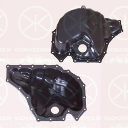 Oil Sump, Steel, with bore for oil-level sensor, Lower Section, 06H 103 600G (AUDI), 06H 103 600P (AUDI), 06H 103 600R (AUDI), 06H 103 600AA (AUDI)