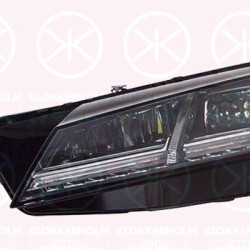 Headlight, Left, LED, with daytime running light (LED), without LED control unit for daytime running-/position ligh, Number of light functions: 7, with motor for headlamp levelling, AL, 8S0941033 (AUDI), 8S0941773 (AUDI), 8S0941773C (AUDI), 8S0941773F (AUDI)