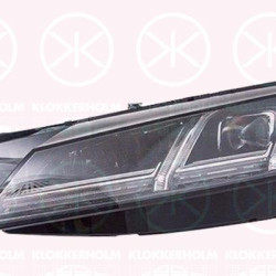 Headlight, Left, LED, with daytime running light (LED), without LED control unit for daytime running-/position ligh, Number of light functions: 8, with motor for headlamp levelling, AL, 8S0941033B (AUDI), 8S0941773B (AUDI), 8S0941773E (AUDI), 8S0941773H (AUDI)