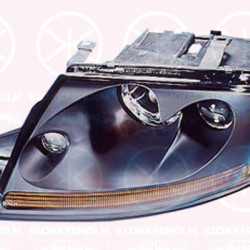 Headlight, Left, Illuminance [lx]: 30, Bi-Xenon, with control unit for xenon, with motor for headlamp levelling, D2S/H7, AL, 8N0941003BH (AUDI)