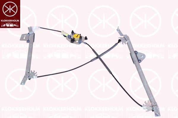 Window Regulator, without electric motor, Electric, Left Front, 8J0 837 461A (AUDI), 8J0 837 461B (AUDI), 8J0 837 461C (AUDI), 8J0 837 461D (AUDI), 8J0 837 461E (AUDI)