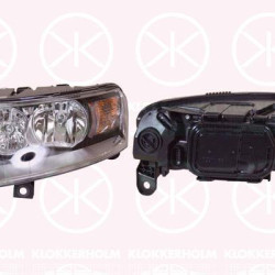 Headlight, H15, with daytime running light, H7, with motor for headlamp levelling, Hella, Left, 4F0 941 003BJ (AUDI), 4F0 941 003DP (AUDI)