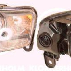 Headlight, H7/H1, for vehicles with headlight levelling, Hella, Right, Illuminance [lx]: 20, 4F0 941 004A (AUDI), 4F0 941 004DL (AUDI), 4F0941004A (AUDI), 4F0941004DL (AUDI), 4F0941004EA (AUDI)