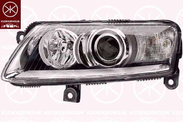 Headlight, with dynamic bending light, with daytime running light, Bi-Xenon, with motor for headlamp levelling, Hella, Left, Illuminance [lx]: 25, 4F0 941 029AF (AUDI), 4F0 941 029BB (AUDI), 4F0 941 029CQ (AUDI), 4F0 941 029EG (AUDI), 4F0941029AB (AUDI), 4F0941029AF (AUDI), 4F0941029BB (AUDI), 4F0941029CQ (AUDI), 4F0941029EG (AUDI), 4F0941029FG (AUDI), 4F0941029H (AUDI)