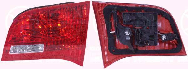 Tail Light Assembly, with bulb holder, Right, Inner Section, 4F9 945 094 (AUDI), 4F9 945 094B (AUDI)