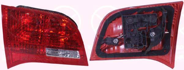 Tail Light Assembly, with bulb holder, Left, Inner Section, 4F9 945 093 (AUDI), 4F9 945 093B (AUDI)