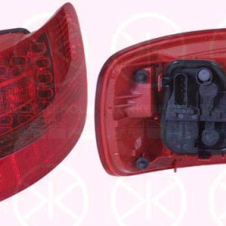 Tail Light Assembly, LED, with bulb holder, Right, Outer section, 4F9 945 096B (AUDI), 4F9 945 096H (AUDI)