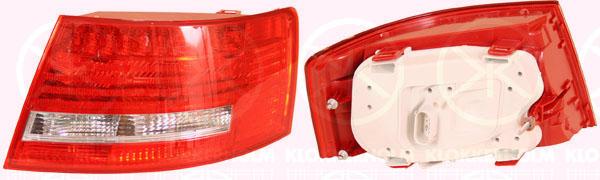 Tail Light Assembly, LED, with bulb holder, Right, ULO, 4F5 945 096F (AUDI), 4F5 945 096N (AUDI)