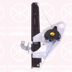 Window Regulator, OE-type, without electric motor, Electric, Left Rear, 4F0 839 461 (AUDI)