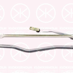 Wiper Linkage, Front, Set, for left-hand drive vehicles, 4F1955023 (AUDI), 4F1955023K (VW), 4F1955023K (AUDI), 4F1955601 (VW), 4F1955601A (VW), 4F1955601B (VW)