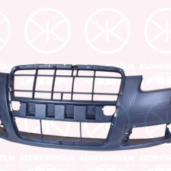 Bumper, Front, with hole(s) for parking distance control, with hole(s) for washer nozzle, not for trim level: S-LINE, w/primer, 4F0898101A Y7W (AUDI), 4F0898101A Y9B (AUDI), 4F0898101A Z9Y (AUDI), 4F0 807 105C GRU (AUDI)