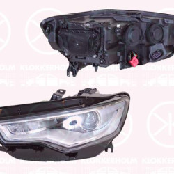 Headlight, Left, Illuminance [lx]: 17.5, Bi-Xenon, D3S/H7, with daytime running light (LED), with dynamic bending light, with motor for headlamp levelling, without control unit for Xenon, 4G0 941 043 (AUDI), 4G0 941 043C (AUDI), 4G0 941 043J (AUDI), 4G0941029C (AUDI), 4G0941043 (AUDI), 4G0941043C (AUDI)