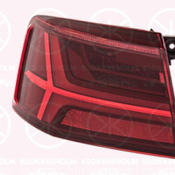 Tail Light Assembly, Right, Indicator Colour: Smoke Grey, Outer section, LED, Valeo, 4G5 945 096E (AUDI), 4G5945096E (AUDI)