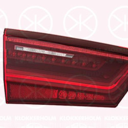 Tail Light Assembly, Left, Indicator Colour: Smoke Grey, Inner Section, LED, Valeo, 4G5 945 093E (AUDI), 4G5945093E (AUDI)